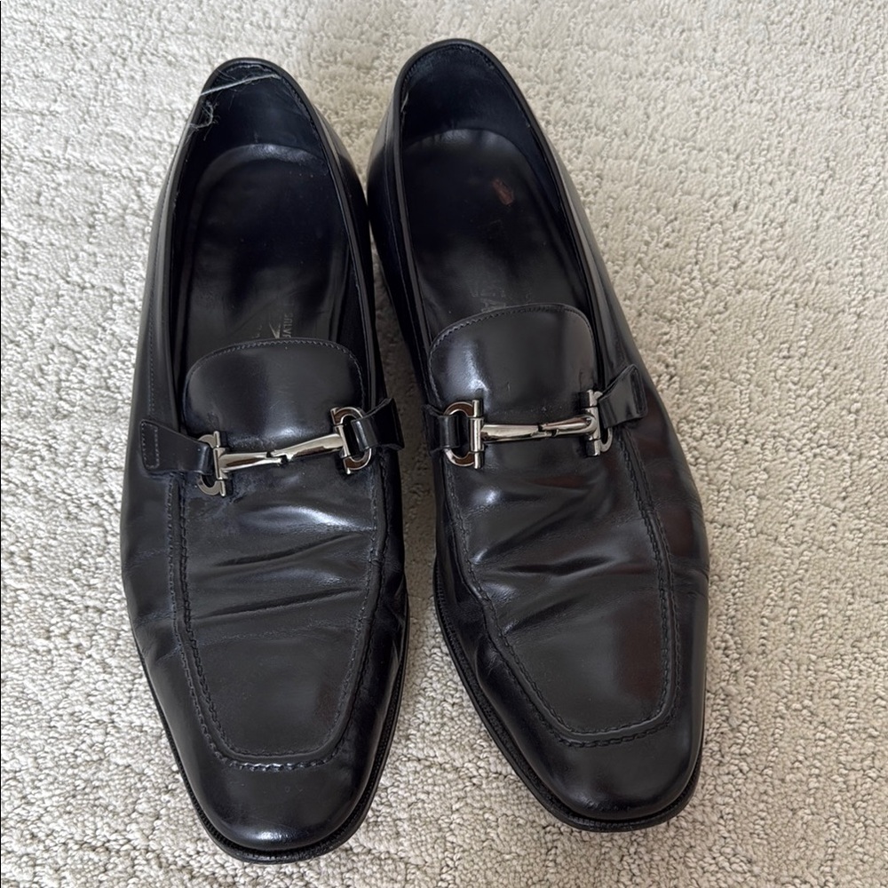 Ferragamo Leather Loafers
